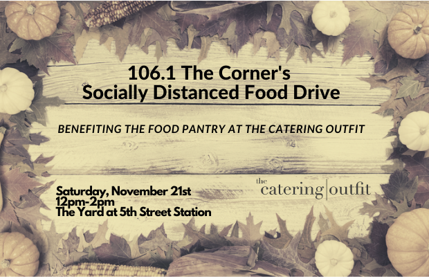 Socially Distanced Food Drive, November 21st!