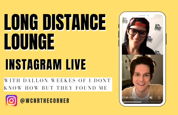 Dallon Weekes of I Dont Know How But They Found Me – Long Distance Lounge – 1/21/21