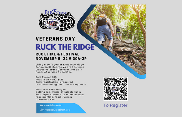 Community Corner Interview: Tonya King from Living Free Together on Ruck the Ridge