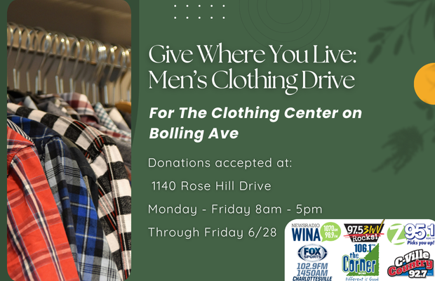 Men’s Clothing Drive
