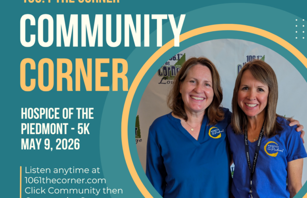 Community Corner: 25th Annual Hospice of the Piedmont 5K Run/Walk