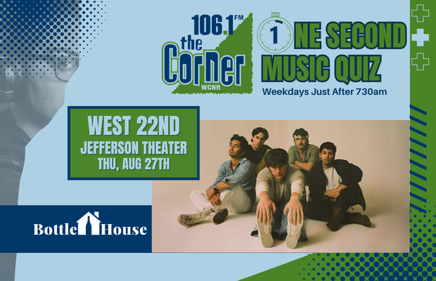 One Second Music Quiz: West 22nd